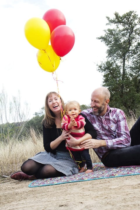 Helen’s 1st birthday – extended family portrait session