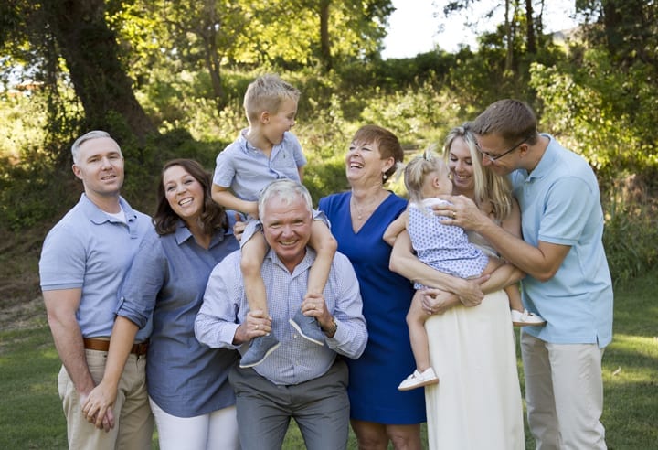 Lost Pines Bastrop Texas Extended Family Photo Session