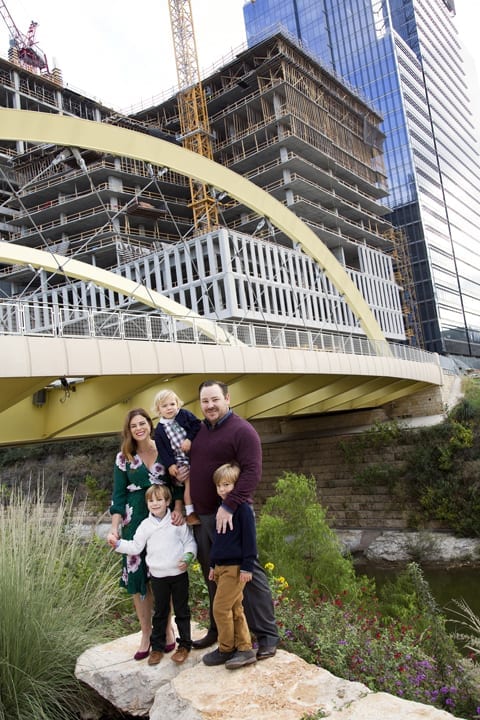 The P. Family – Downtown Photo Session
