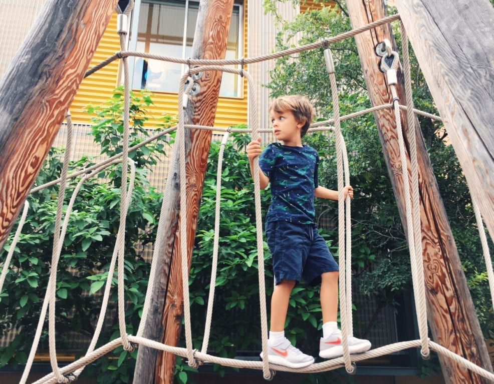 DoSeum outdoor playing area. San Antonio, TX