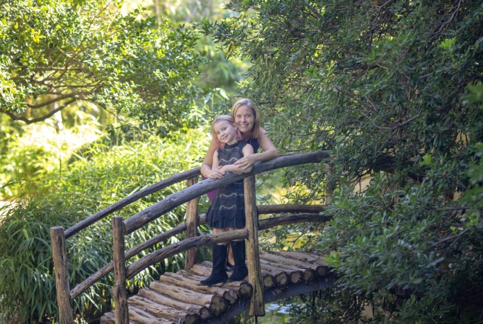 zilker botanical garden christmas family portrait session austin texas