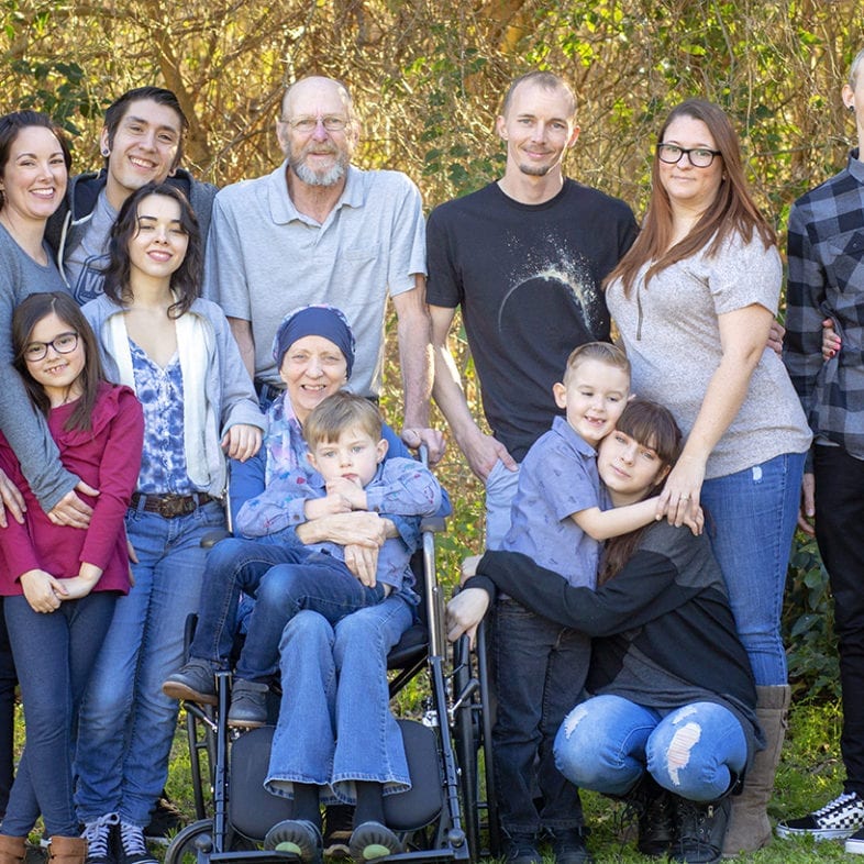 extended family photo session at Plfugerville park