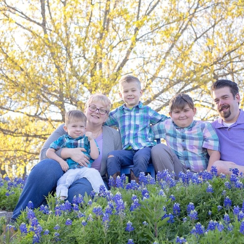 The C. Family – Spring Bluebonnet Session