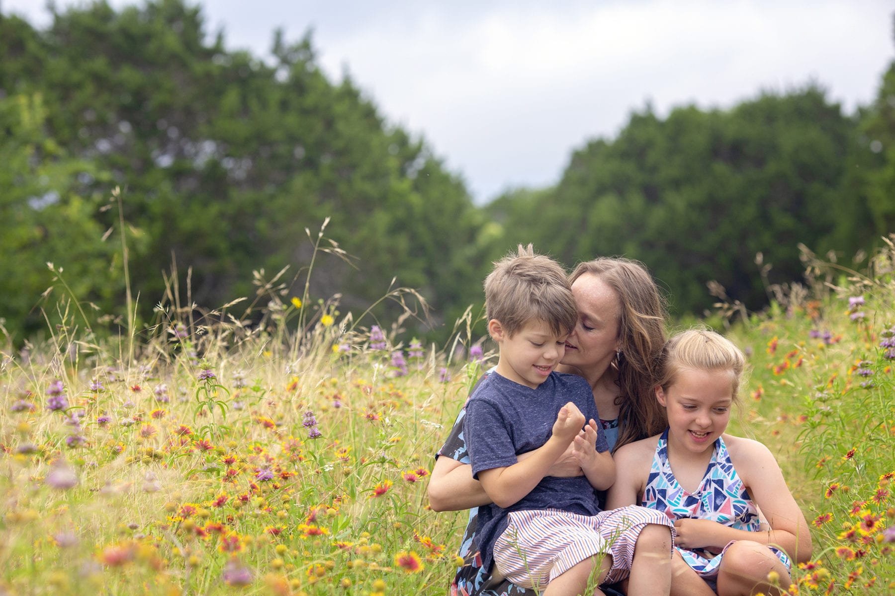 St. Edwards Park – Wildflower Portrait Session