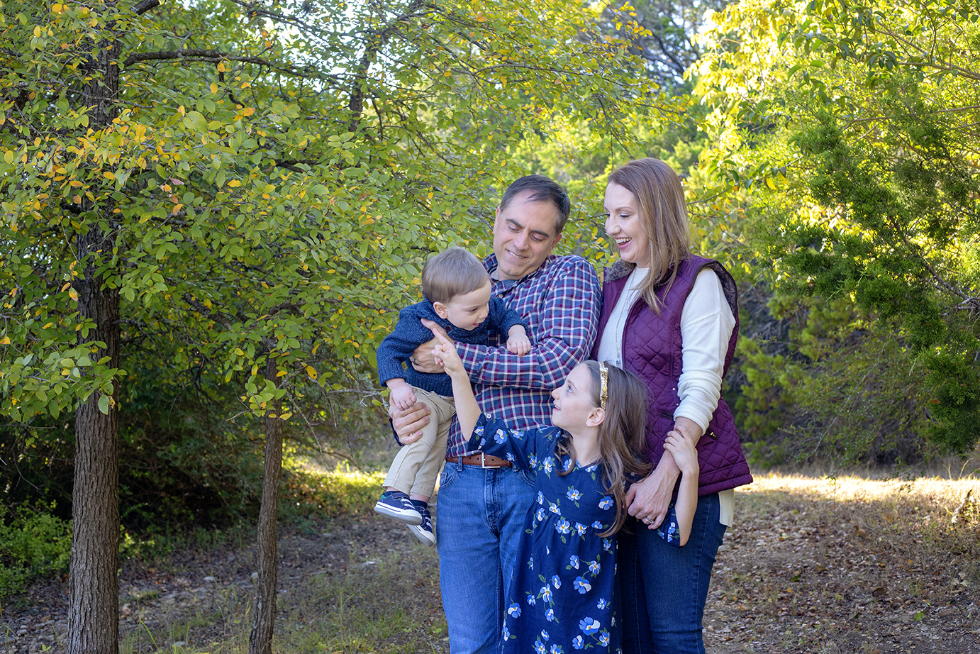Fall Family Photo Session – Tanglewood Park