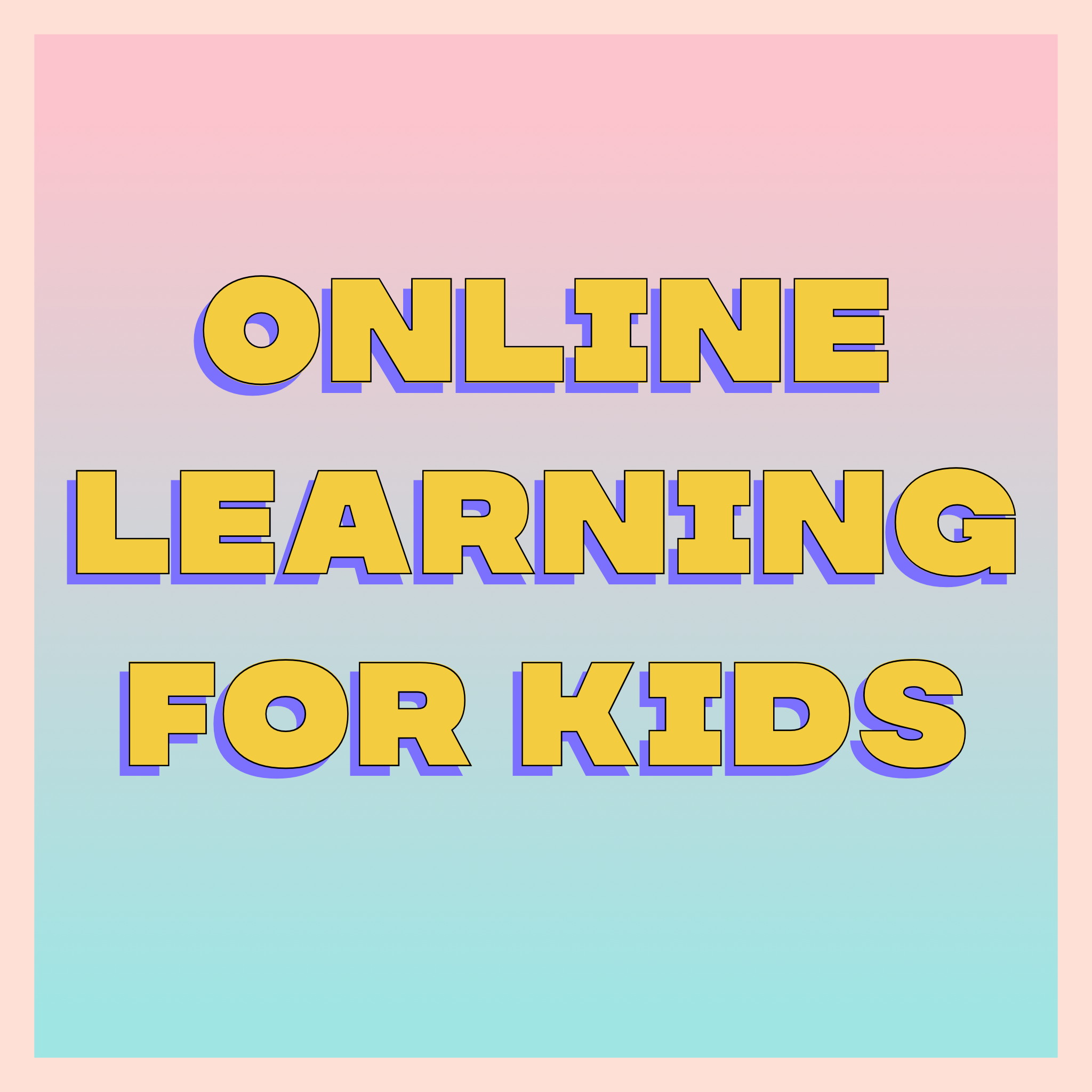 Online Learning Resources for Kids