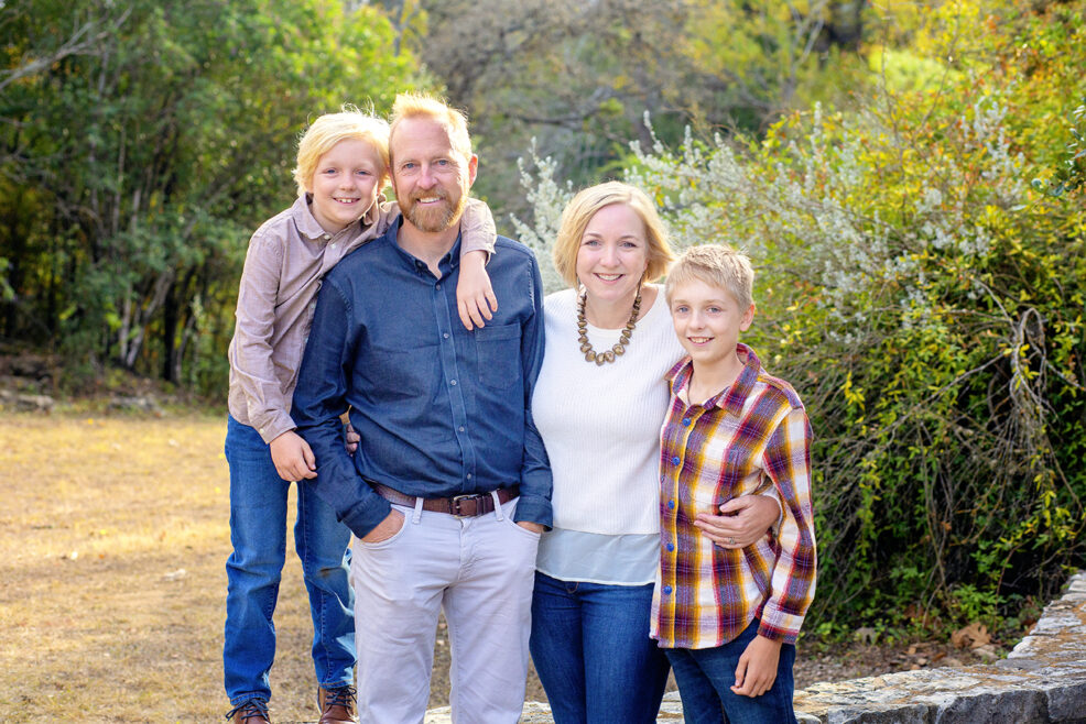 family photo session at Seider Springs Greenbelt