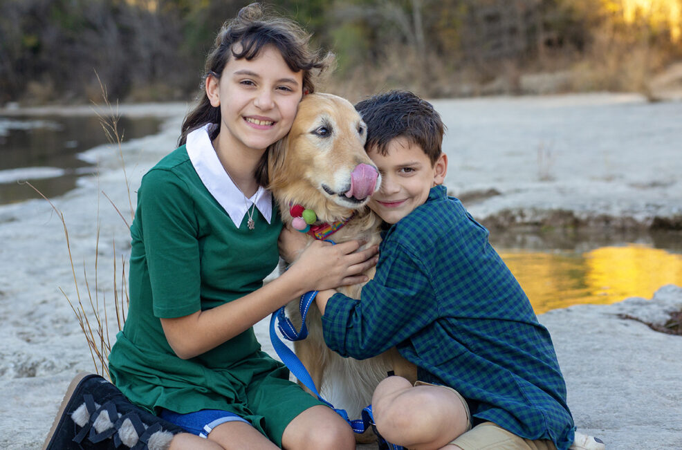 bull creek family photo session austin texas park