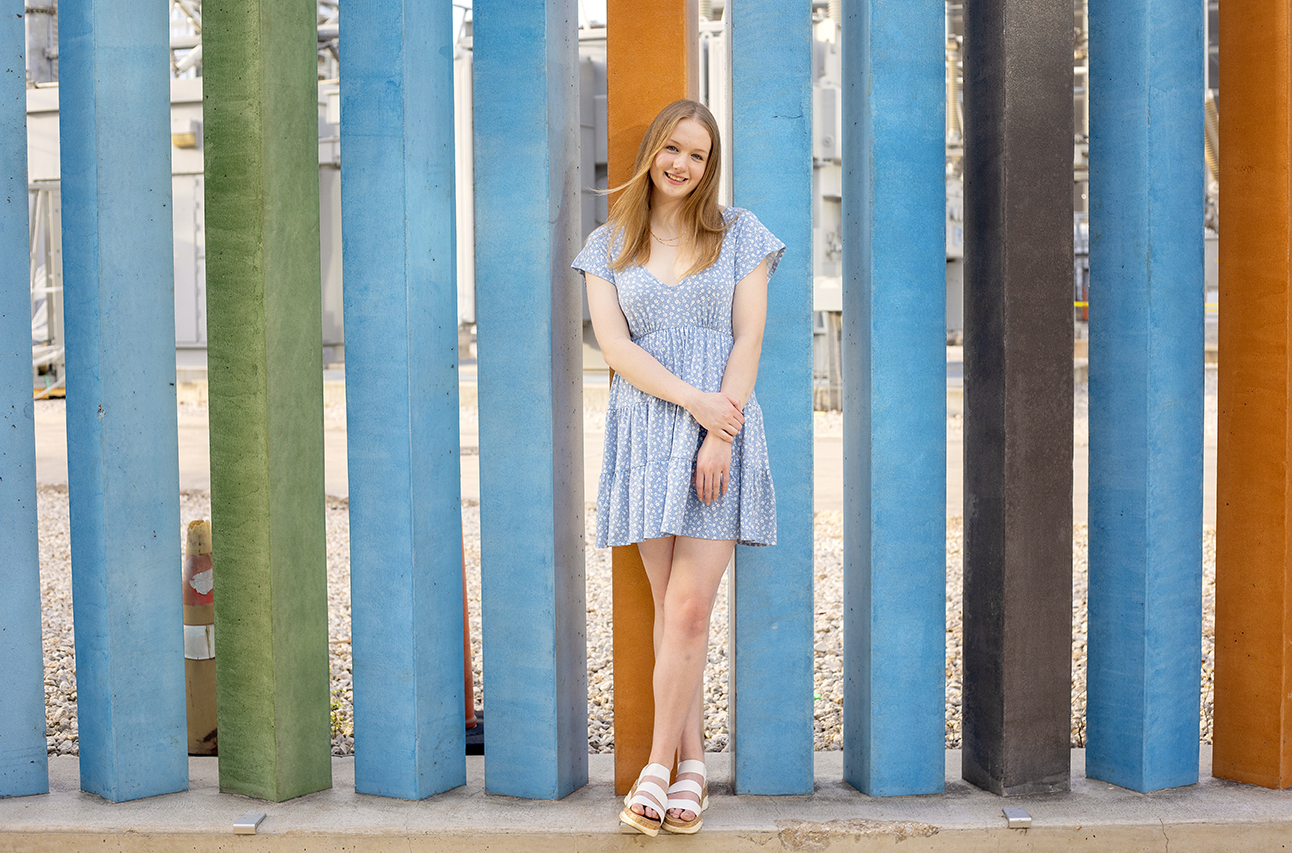 Seaholm District & Butterfly Bridge – Senior Photo Session