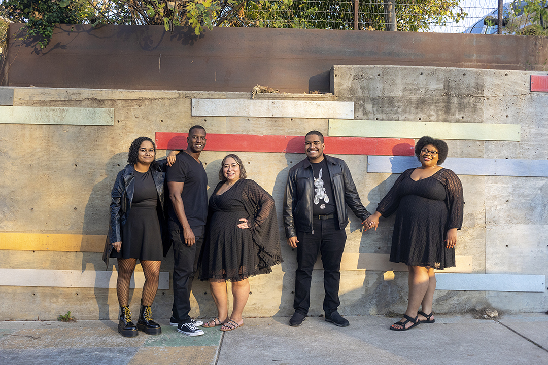 family of five in Georgetown, Texas