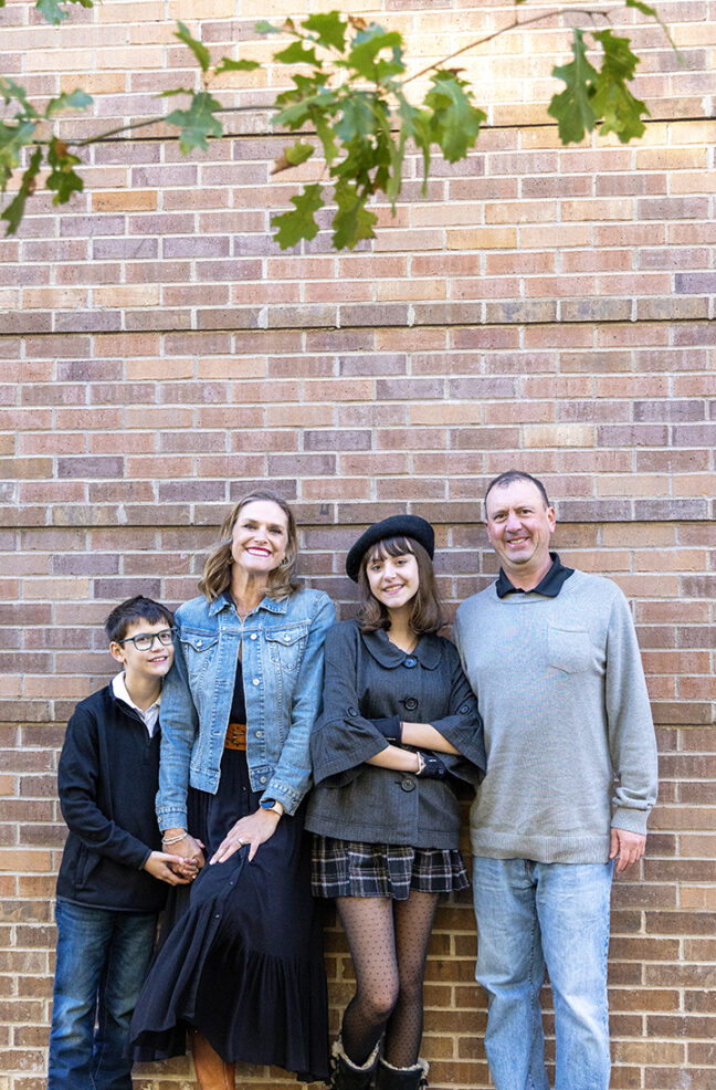 mueller park austin texas family photo session