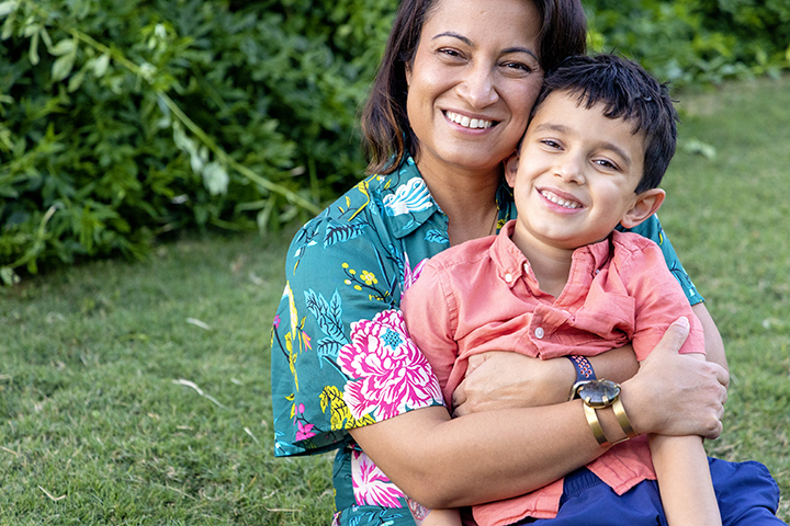 woodlands park family photo session