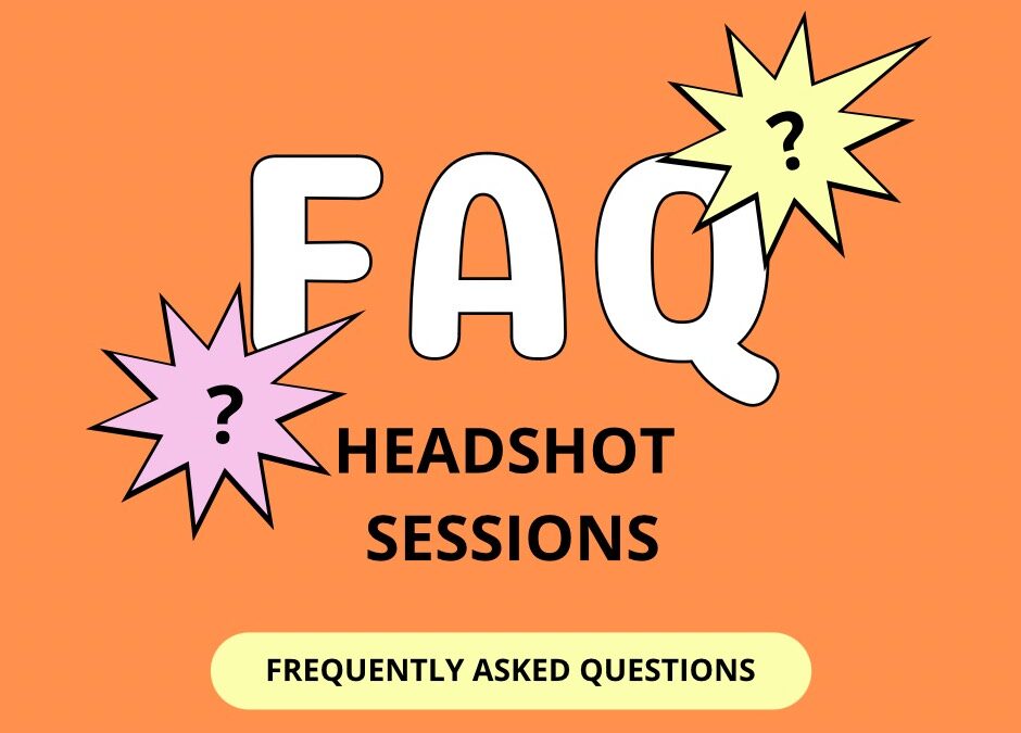 FAQ on headshot photo sessions