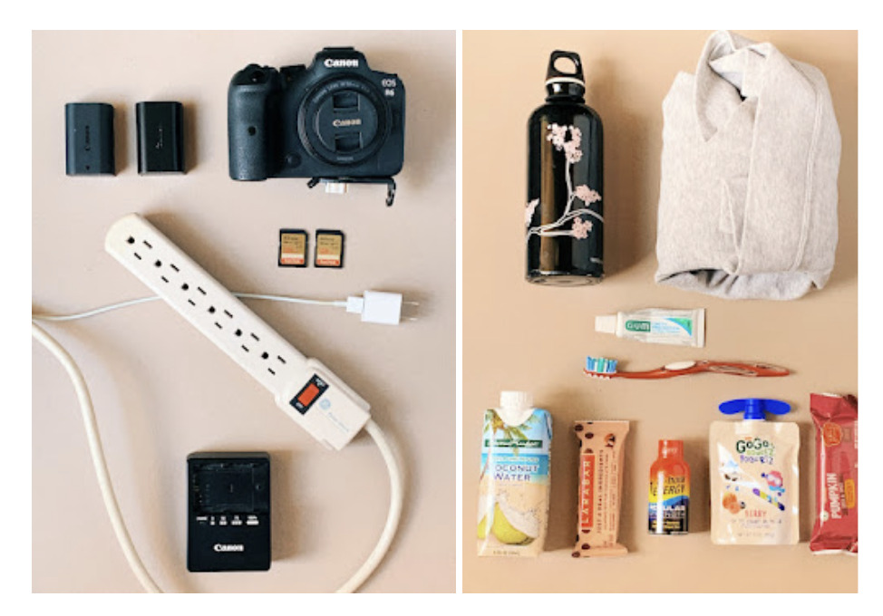 what to pack to photograph a birth photo session at the hospital