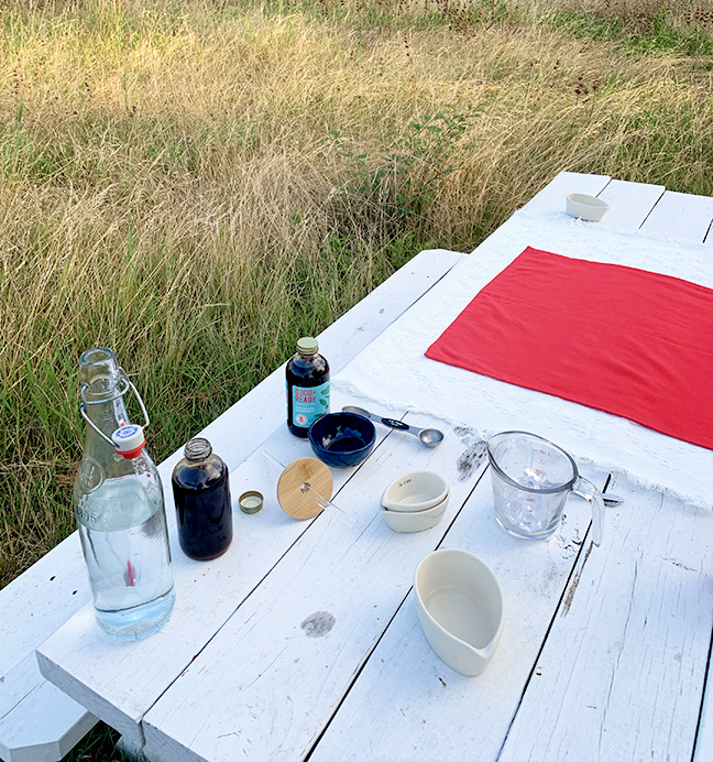 Good and Ready cold brew ice tea branding photo session