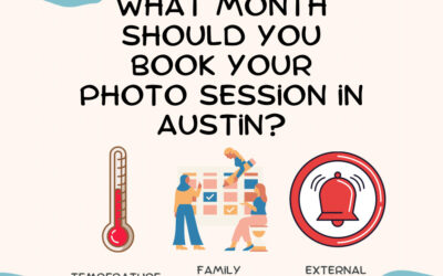 What month should I book an outdoor photo session in Austin?