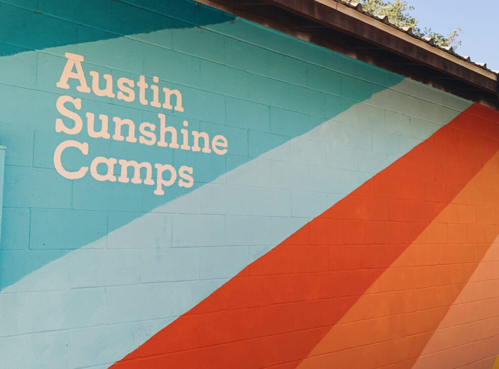 Austin Sunshine Camps mural