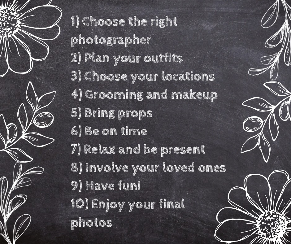 how to prepare for high school senior photos