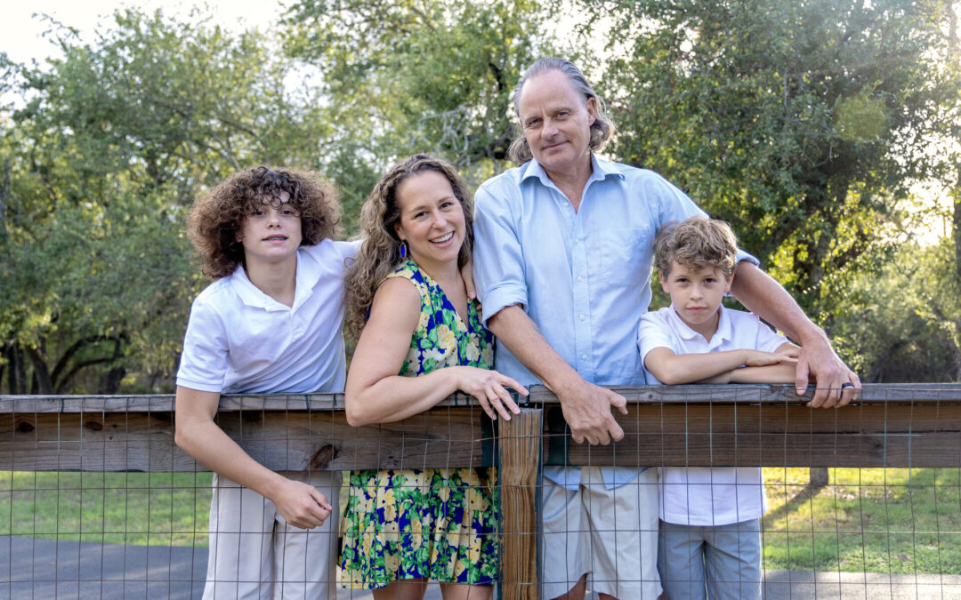 family ranch photo session in texas