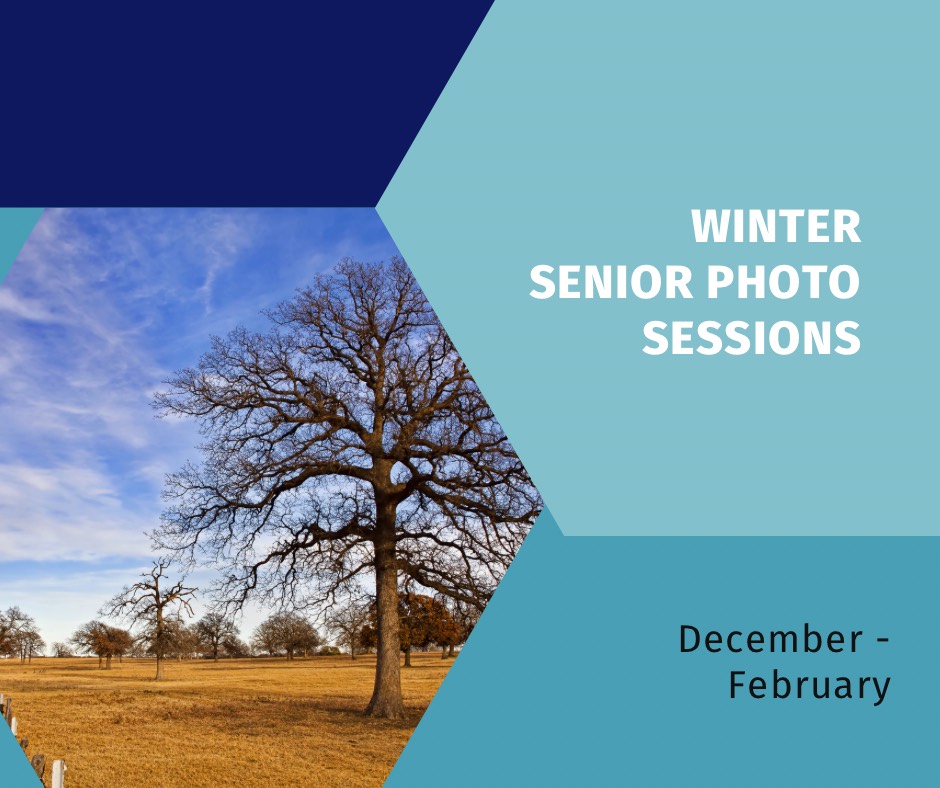 winter senior photo sessions