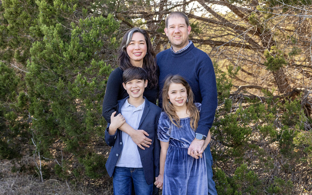 circle c ranch trails family photo session austin texas