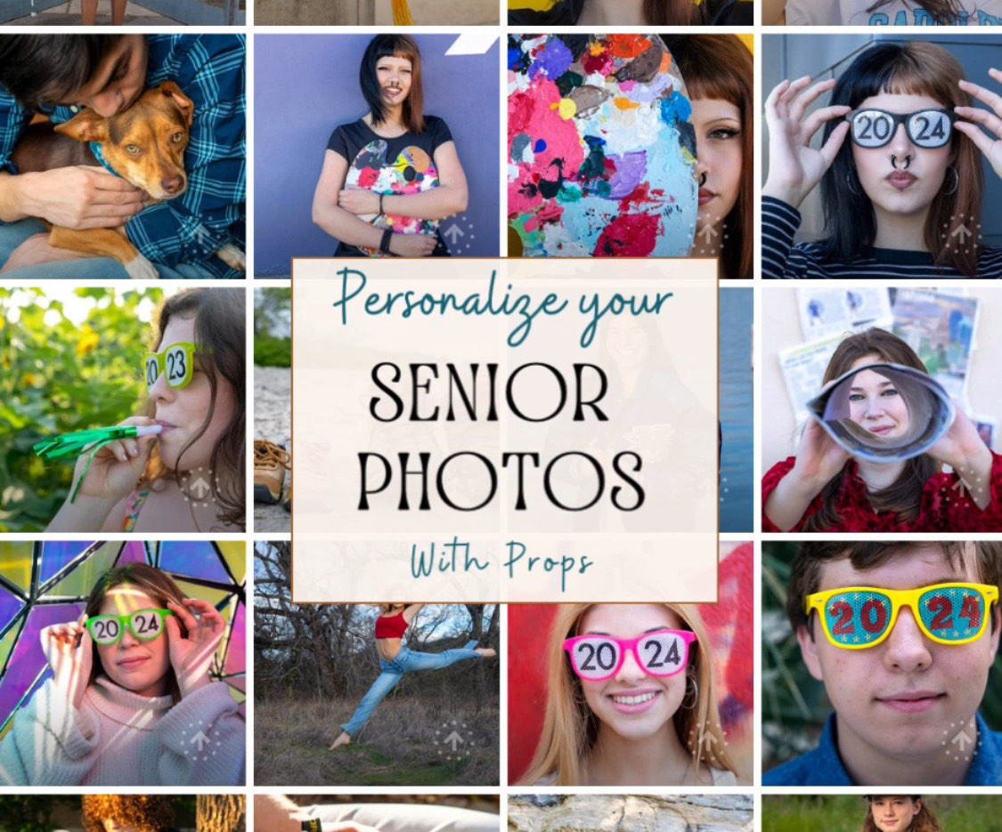 how to personalize your senior photo session