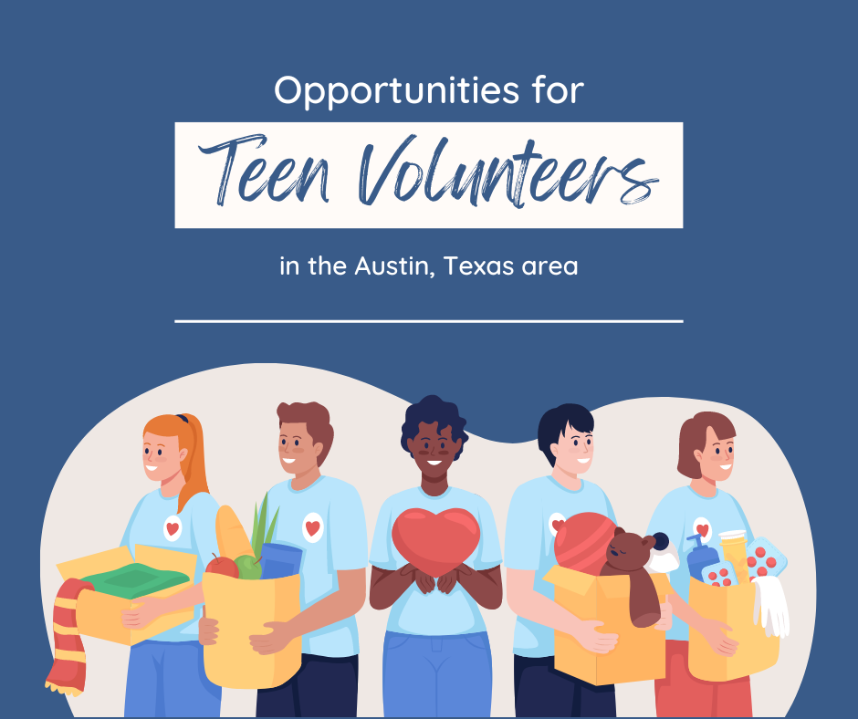teen volunteer opportunities in austin, texas