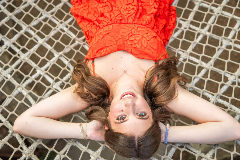 pease park treehouse austin senior photography