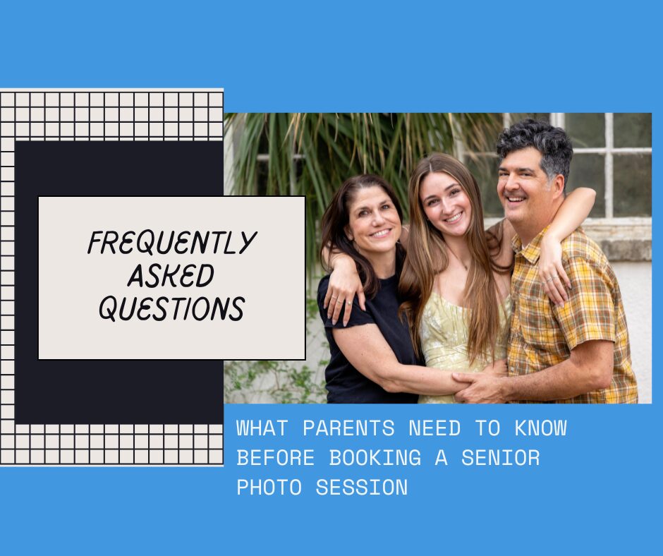 faq on senior photo sessions in austin, texas