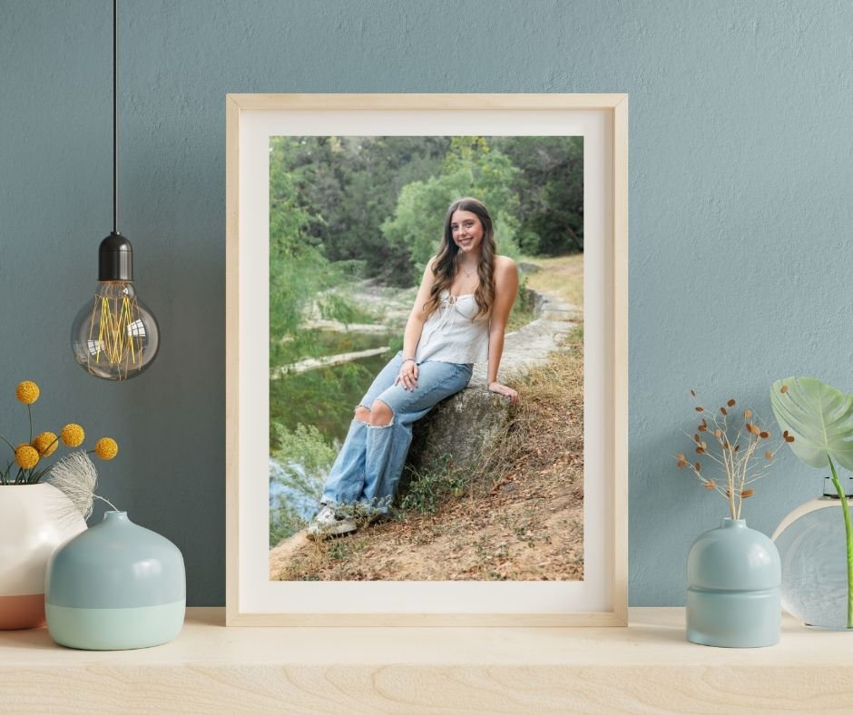 sample wall art with printed photo