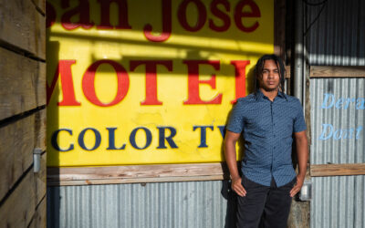 Color Guard on South Congress – Senior + Family Session
