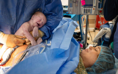 C-Section at St. David’s Hospital – Newborn Photo Session