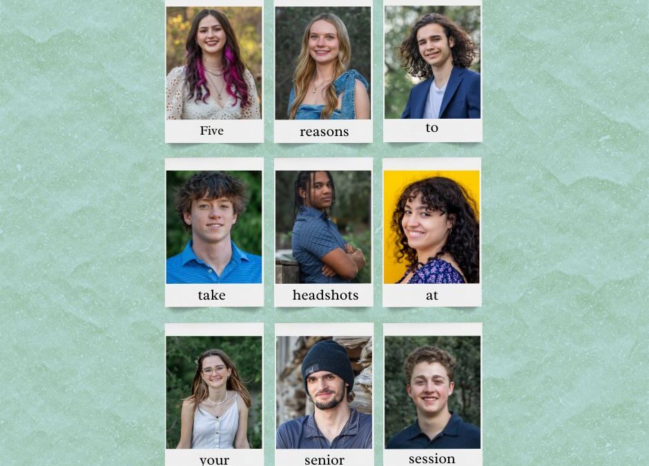 Five ways to use your new headshots from your Senior Photos