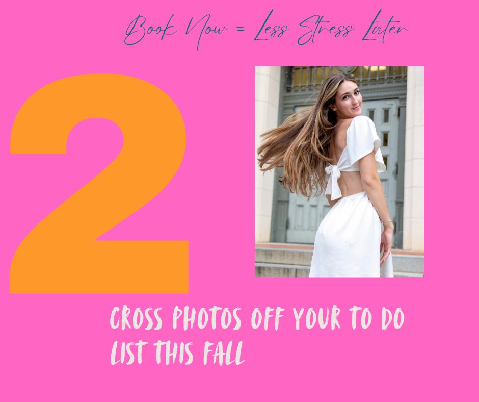 why book your austin senior photo sessions early