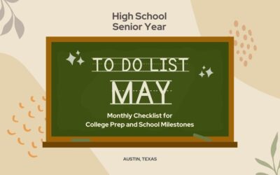 High School Senior Year Checklist – May