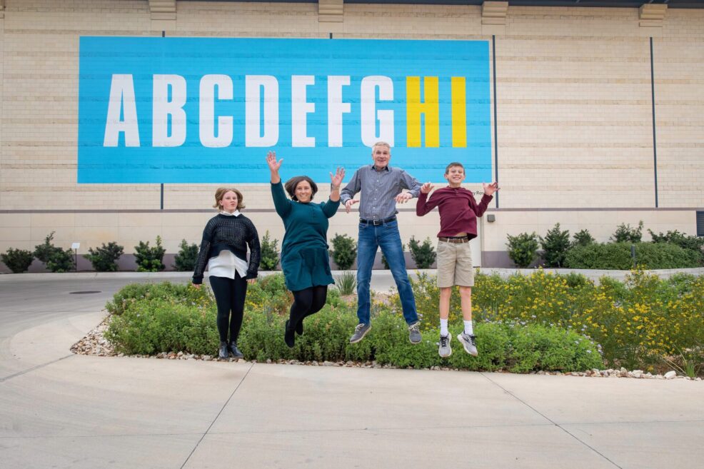 family photo session in austin