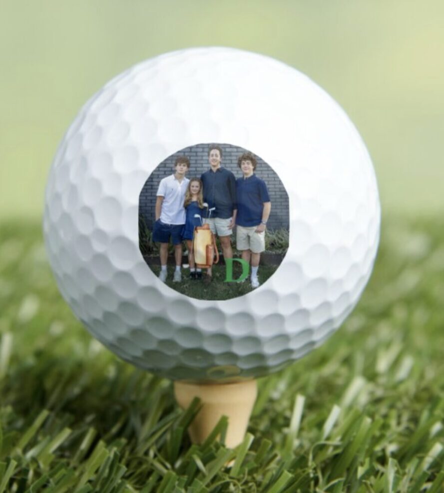 custom photo golf ball
