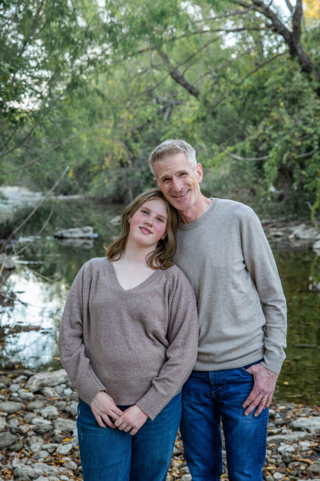 father and daughter photo session in austin 