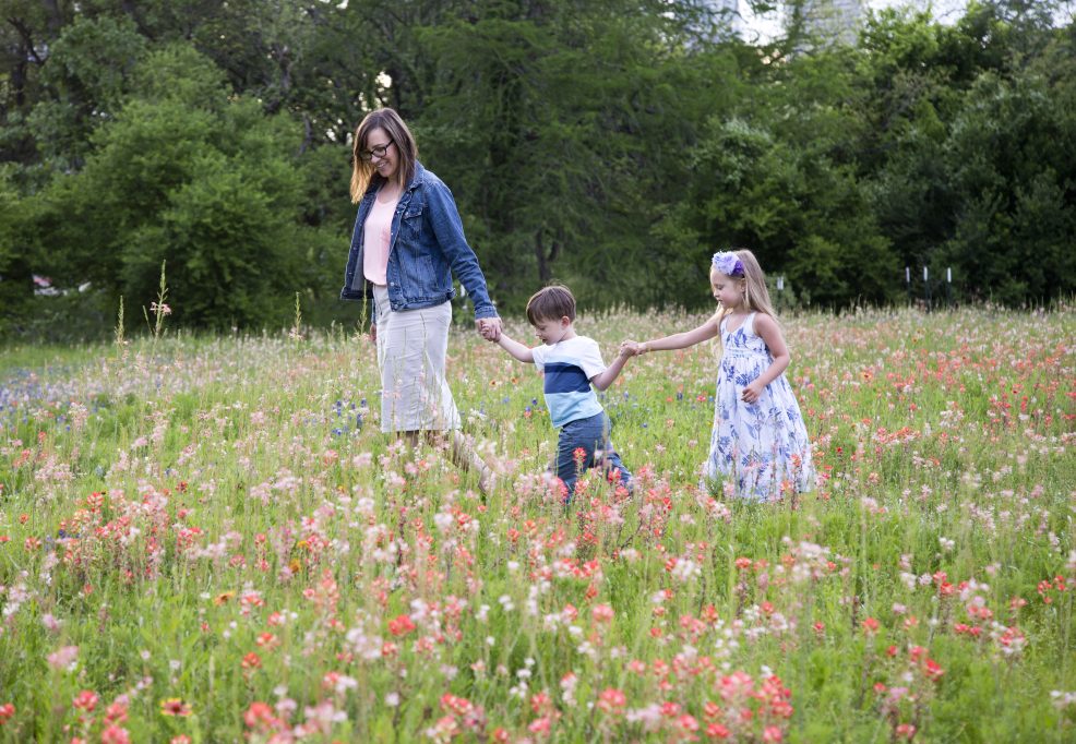 Lady Bird Lake wildflower patches