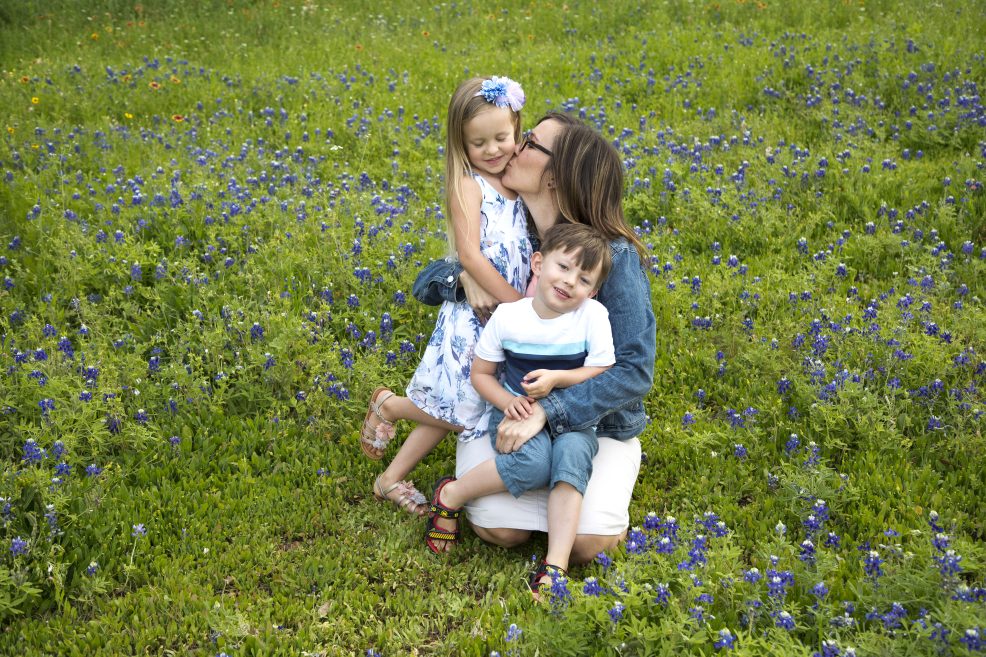 Lady Bird Lake Trail bluebonnets