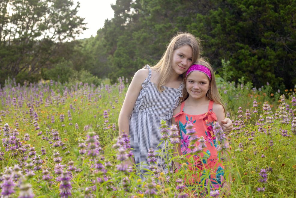 St. Edwards Park spring photo session