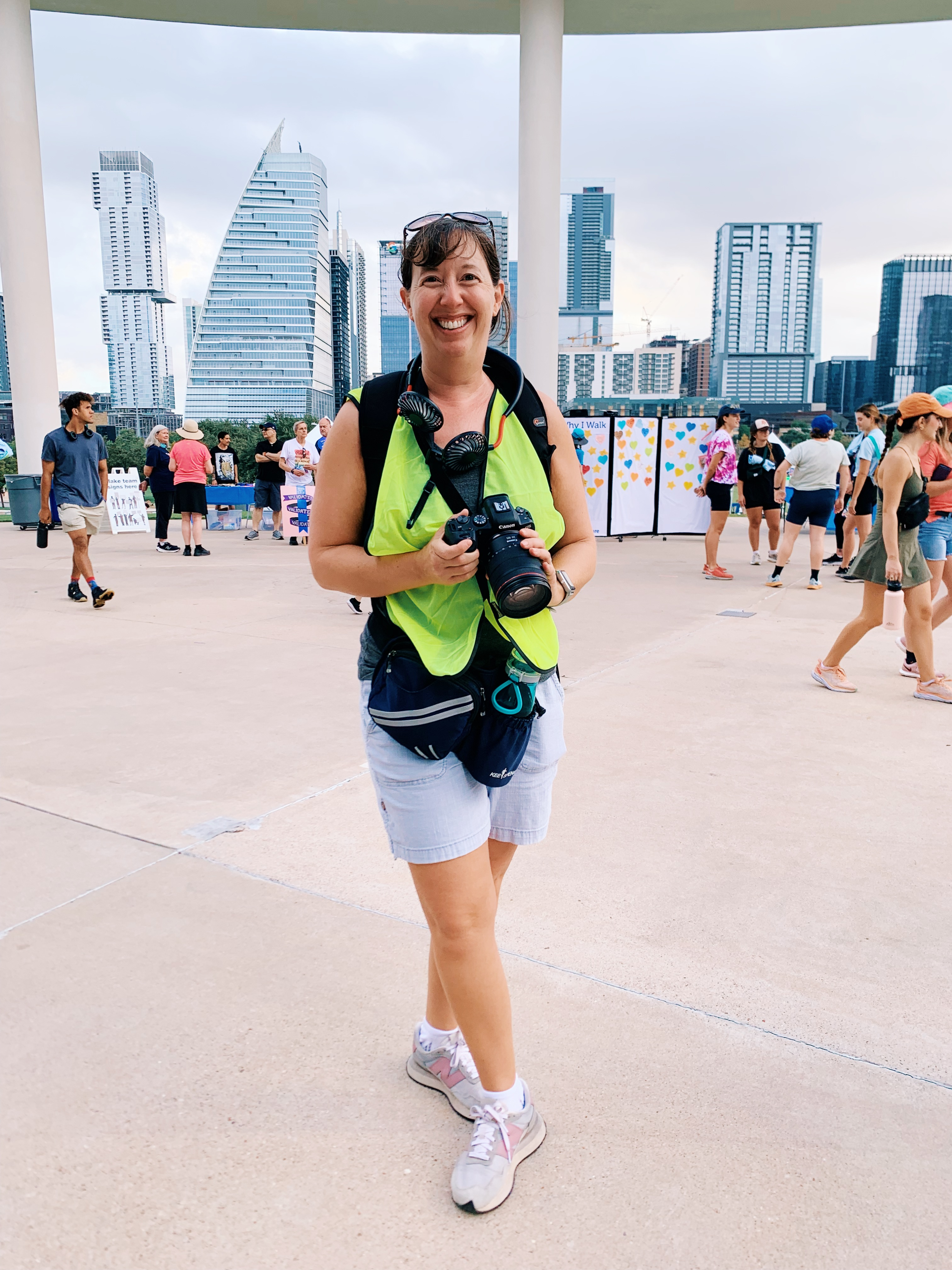 photographer at outdoor event