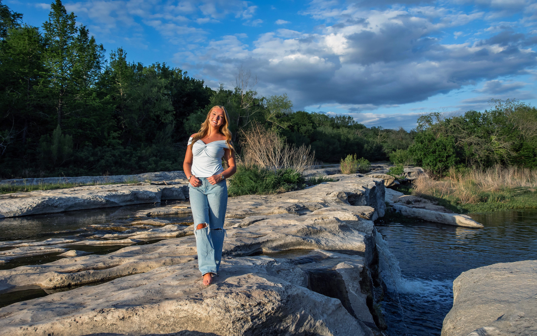 Tips for a Senior Photo Session at McKinney Falls