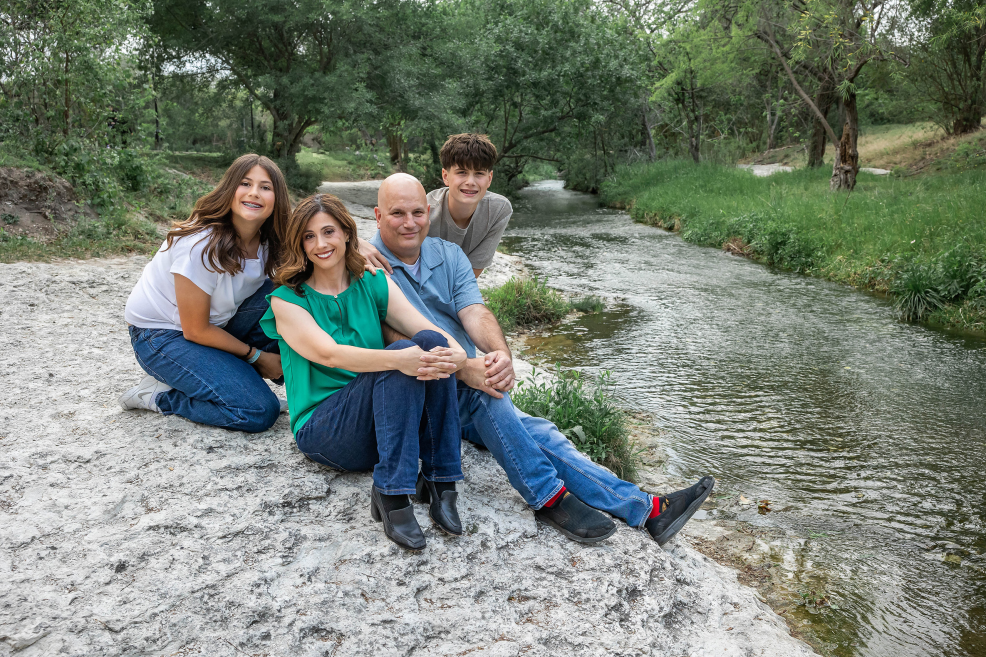 pfluger park creek family photos