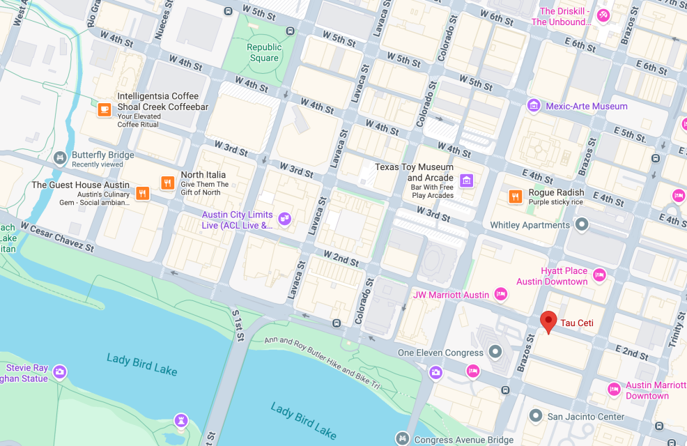 downtown austin map