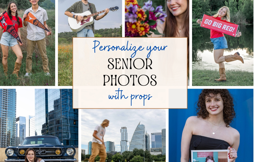 senior photo session prop ideas